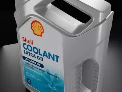 shell coolant  extra 3D model