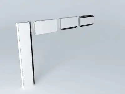 Rail Stile Ogee Free 3D model