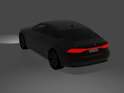 Audi A7 Free 3D model buy