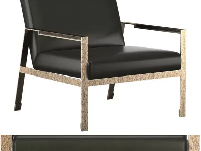 HISA LOUNGE CHAIR 3D model