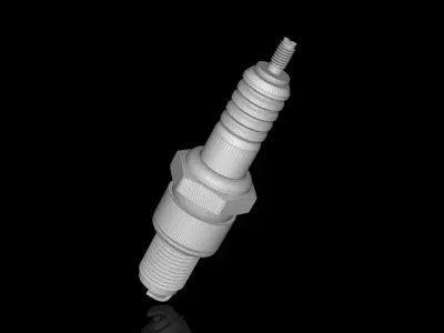 Spark Plug Motocycle 3D model