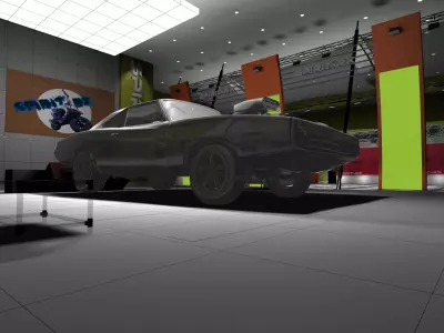 dodge charger Fast And Furious   3D model