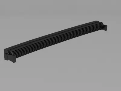Led Bar Low-poly 3D model