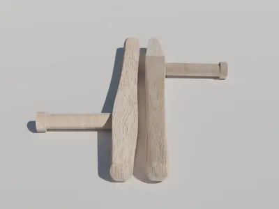 Tonfa Weapon 3D model purchase