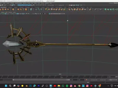 magic stick model Low-poly 3D model purchase