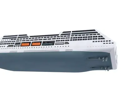 Passenger Cruise Ship  3D model