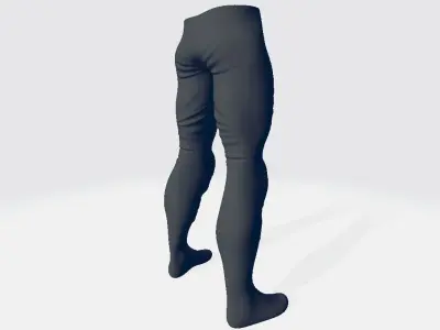 Military Pants Low-poly 3D model purchase