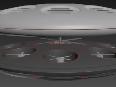 24 Winds - The Final Vehicle - Concept 01 3D model