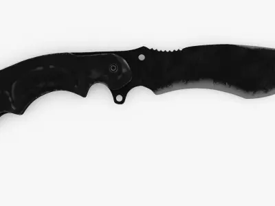 Knife 3D model 24