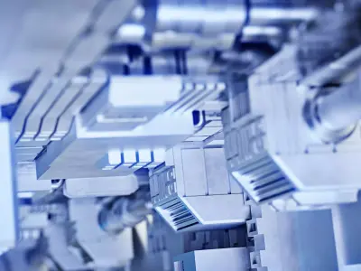 Sci-Fi Panels Looping Animation in Blender 3D model