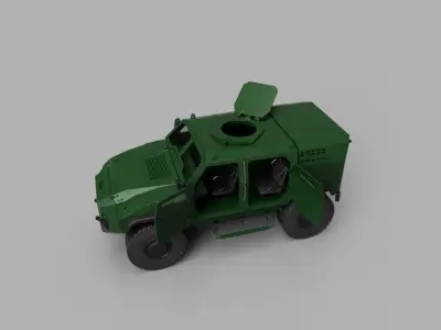 Zetor GERLACH 3Dprint ready 3D print model