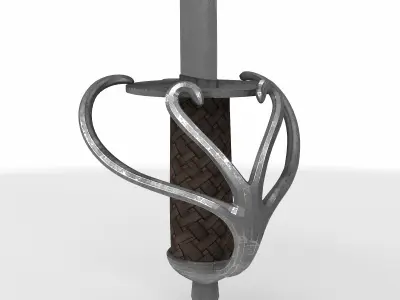 cutlass sword  3D model