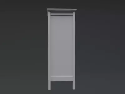 Cupboard Low-poly 3D model