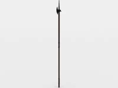 Axe sword with handle Low-poly 3D model buy