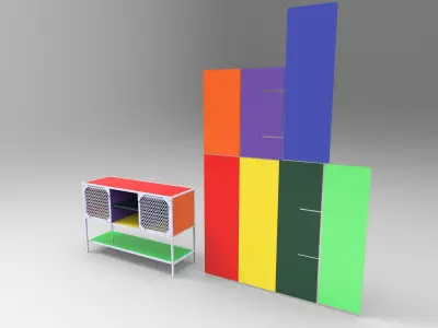 table 3D model 7