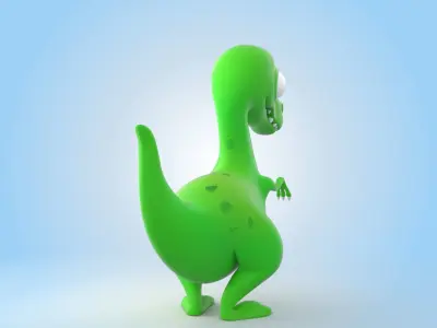 T-Rex dinosaur 3D model