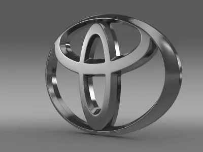Toyota Logo 3D model