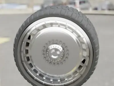 WHEEL FOR CUSTOM TRUCK R2 Front and doubled back 3D print model