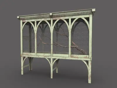 Bird Cage 3D model shop