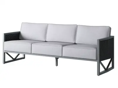 OVE Venti 4 Pieces Conversation Set Sofa 3D model