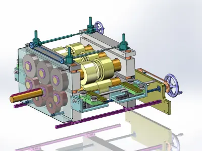 Feed and Form Unit 3D model