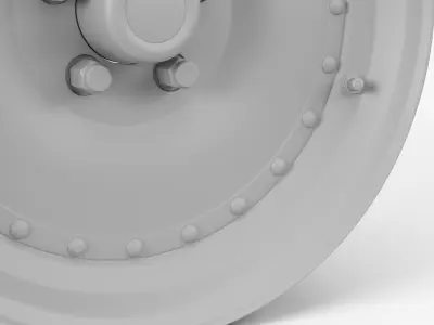 Centerline Auto Drag Wheel 3D model