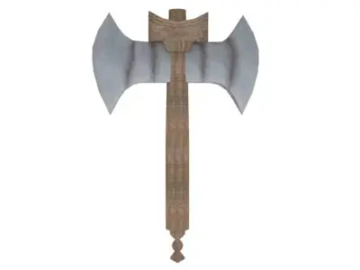 Medieval Axe Free 3D model