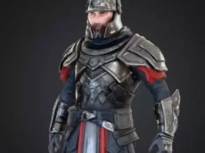 Sci-Fi Janissary Soldier 04 - Collectible STL 3D print model