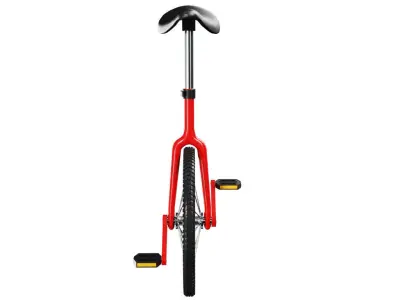 Unicycle 3D model get