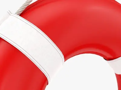 Life-buoy ring 3D model