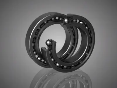 Ball Bearing Free 3D model by jaxon