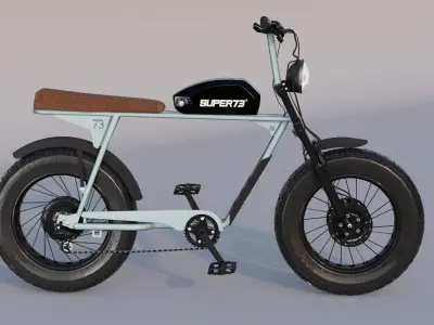 SUPER73-S2 electric bike 3D model