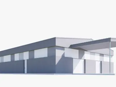 warehouse Low-poly 3D model from CGTrader