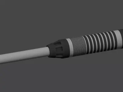 Generic Offroad Strut Low-poly 3D model