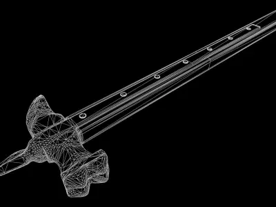 Warhammer 1 Low-poly 3D model