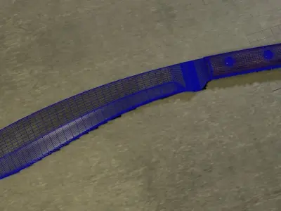 Machete  Free 3D model