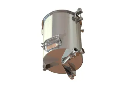 straining vat 3D model