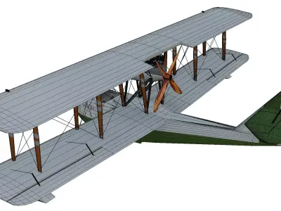 SIAI S16 Low-poly 3D model