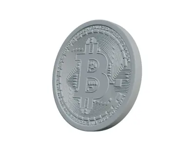 Bitcoin High quality  3D model