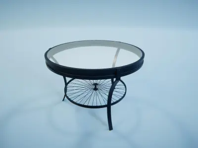 Coffee Table 6 Low-poly 3D model