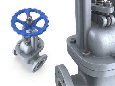 Valve Industrial  3D model