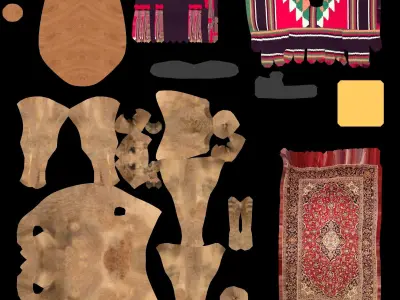 Camel Low-poly 3D model purchase