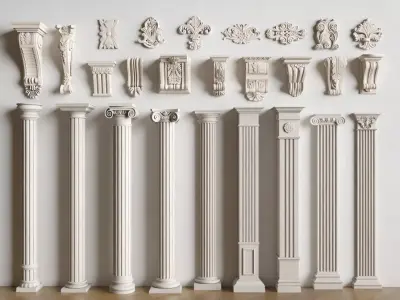 RomanColumn 3D model