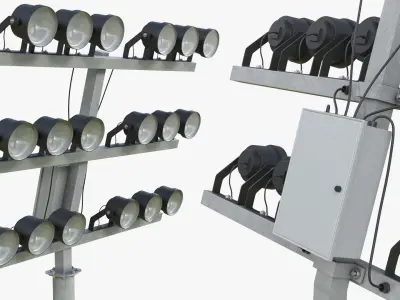  Football Field Lighting Mast 