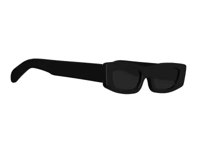 Rectangle Sunglasses 3D model