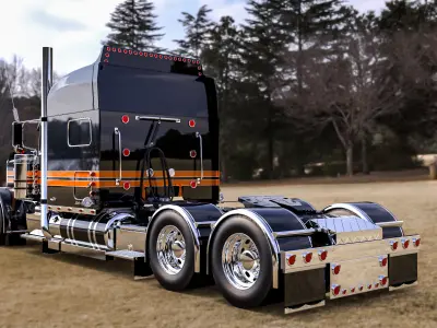 Peterbilt 389 American Edition JD 3D model