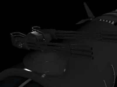 Space Ship Tuve A1 Free 3D model