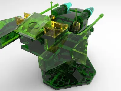 LEGO Tower Defense 3 3D model