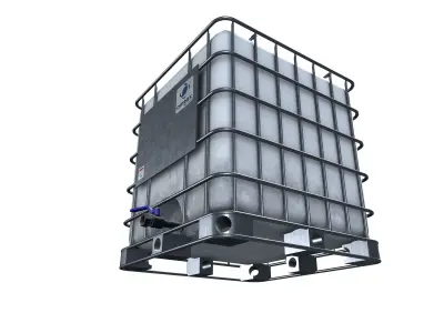 IBC Water Tank 3D model