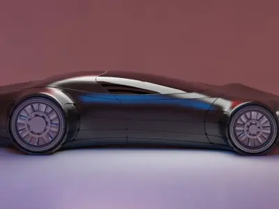 Future Car 23 3D model
